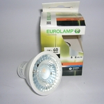 Ampoule LED GU10 4W 3000 kelvin Eurolamp