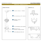 Boite de sol 4 modules 83002C et 83052C