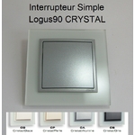 Interrupteur Simple Logus90 Crystal