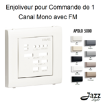 Enjoliveur pour commande de 1 canal mono avec FM APOLO5000 50703T