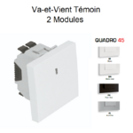 Va-et-Vient témoin 2 modules Quadro 45073S