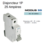 Disjoncteur Magnétothermique Plus 1 Pole 25A 55125 1CP