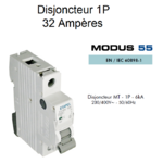 Disjoncteur Magnétothermique Super 1 Pole 32A 55132 1CS