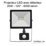 Projecteur LED Reflector avec sensor 20W 6000k MLFLS6000k20WA photo