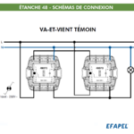 Schéma de connexion étanche48 48073