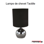 lampe de chevet tactille noire 153-53000