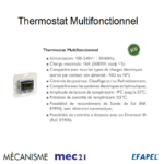 Thermostat multifonctionnel mec 21236