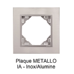 Plaque METALLO Inox Alumine 90910TIA