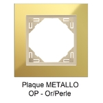Plaque METALLO Or Perle 90910TOP