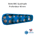 Boite BBC quadruple profondeur 40 P34971