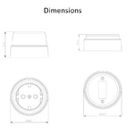 Prises et interrupteurs Retro - Vintage dimensions