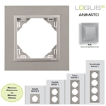 Plaque simple ou multiple logus90 Animato TAA Alumine Alumine