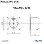 Dimensions prise 47