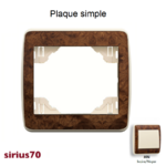 Plaque simple 70910TMN