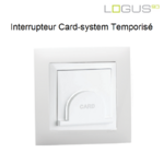 interrupteur card system temporisé 90033CBR logus90