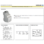 Télévariateur électronique modulaire 55020 -1