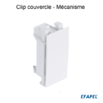 clip couvercle mécanisme Q45 pour goulottes clip direct