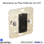Mécanisme Prise Informatique RJ45 Cat. 5e UTP mec 21453