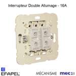 Mécanisme interrupteur double allumage 20A  mec 21065