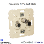Mécanisme Prise R TV SAT Etoile mec 21543