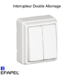 Interrupteur Double Allumage Série 3700 EFAPEL 37061C