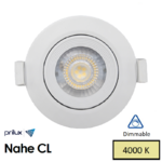 Downlight Rond blanc7w Nahe CL DIMMABLE 4000K