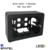 Boîte Saillie - 3 Modules 41986APM Noir mat
