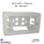 Boîte Saillie - 4 Modules 41988ABM Blanc MAT