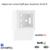 Adaptateur latéral série Quadro 45 pour goulotte série 10 Moulures 10960