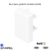 Bout pour goulotte série 10 Moulures 60x16 10075ABR