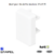 Bout pour goulotte série 10 Moulures 32x12,5 10405ABR