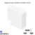 Angle plat pour goulotte série 10 Moulures 16x10 10023ABR