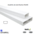 Goulotte distribution 90x50 10180RBR