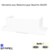 Dérivation avec réduction 110x50 pour goulottes distribution 180x50 10298RBR