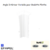 Angle intérieur variable pour goulotte plinthe 10102ABR