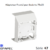 Adaptateur frontal pour Goulotte 75x20 10149ABR
