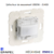 Mécanisme Détecteur de Mouvement installation murale 1000w mec 21403