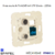 Mécanisme prise R TV RJ45 6A étoile mec 21536