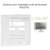 Enjoliveur pour commande loale de persienne Logus 90312TAL Alumine