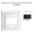 Enjoliveur pour détecteur de mouvement mural Logus 90 90403TPM Noir MAT