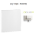 Doigt Simple LOGUS 90601TGE Glace