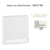 Doigt avec identification Logus 90603TBR Blanc