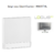 Doigt avec identification Logus 90603TAL Alumine