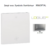 Doigt pour interrupteur avec symbole 2 ventillateurs LOGUS 90609TAL