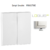 Doigt Double LOGUS 90611TGE Glace
