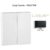 Doigt Double LOGUS 90611TPM Noir MAT