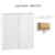 Doigt Double LOGUS 90611TDU Doré