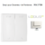 Doigt pour Inverseur de persienne LOGUS 90613TBR Blanc