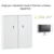 Doigt Double Fonction Lumineux Logus 90615TIS Gris
