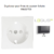 Doigt pour prise de courant schuko LOGUS 90632TIS Gris